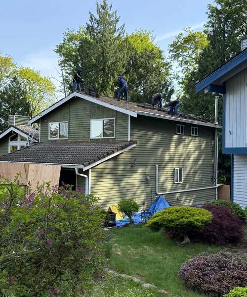 New Roof Installation in Renton 